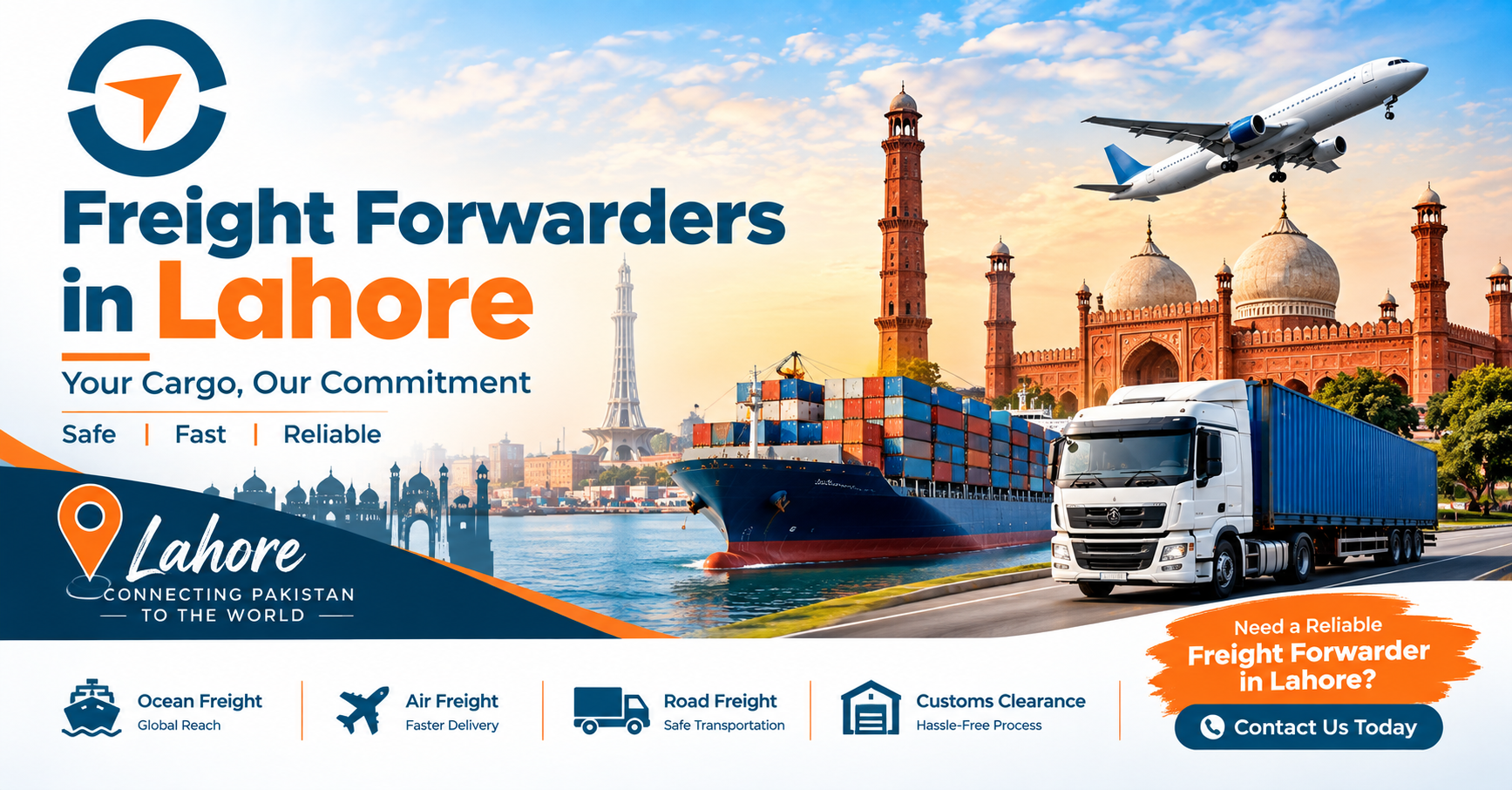 Freight Forwarders in Lahore – Global Cargo and Logistics Services