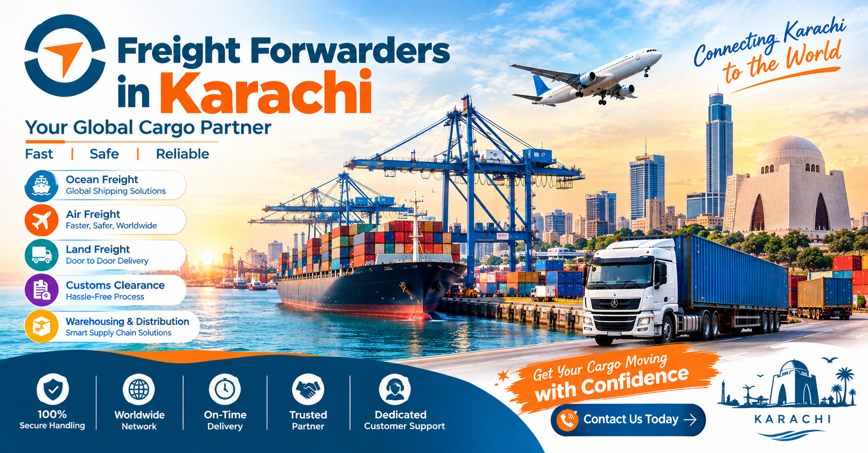 Freight Forwarders in Karachi – Global Freight and Logistics Services