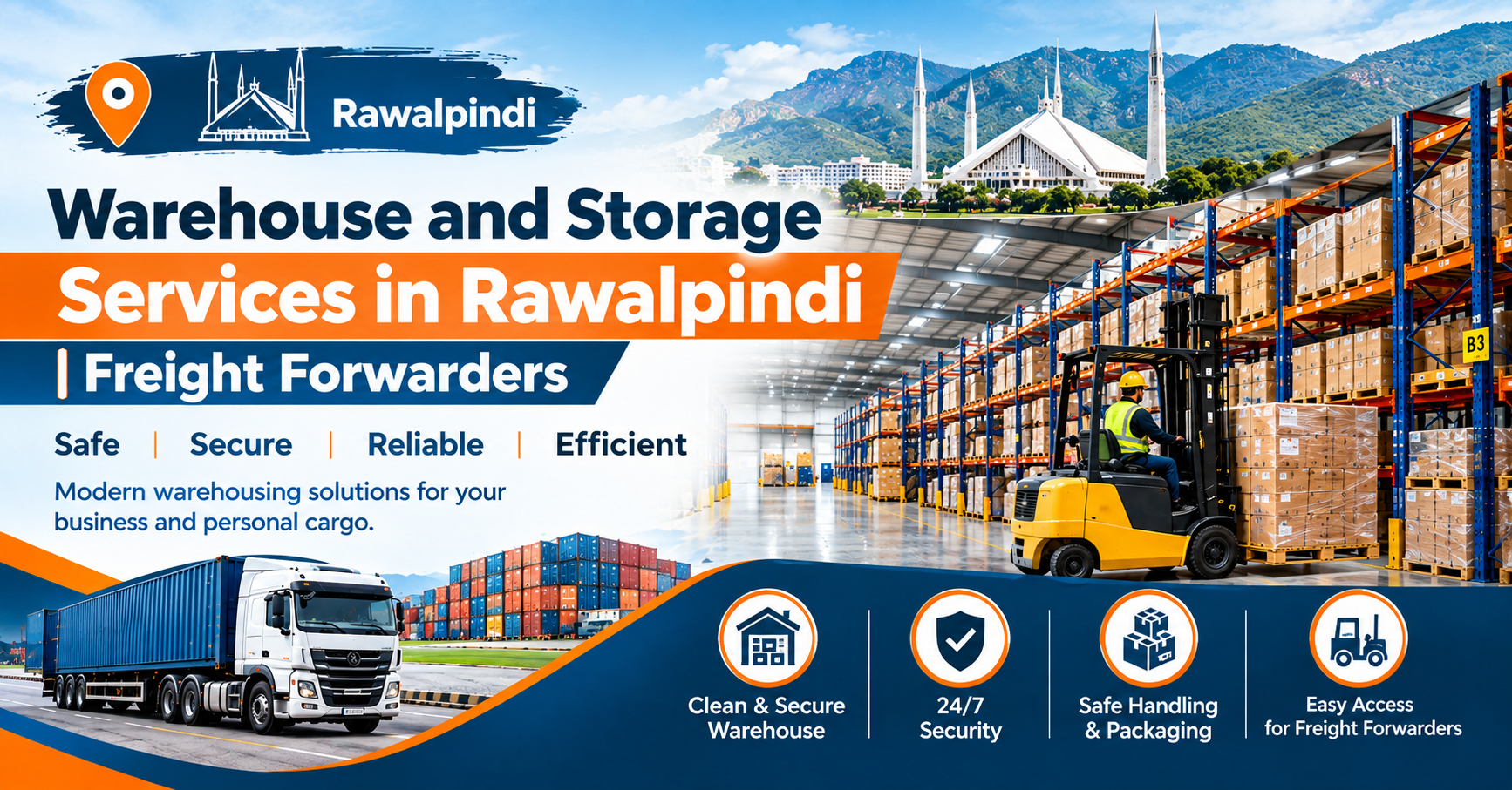 Warehouse and Storage services in Rawalpindi | Freight Forwarders