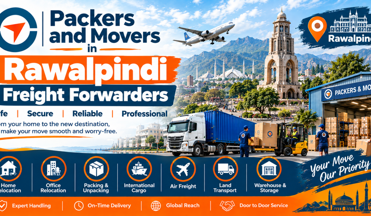 packers and movers in Rawalpindi by freight forwarders