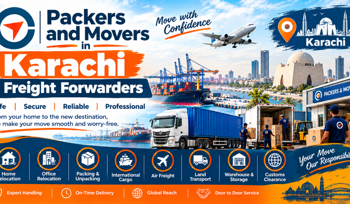 Packers and Movers in Karachi by Freight Forwarders